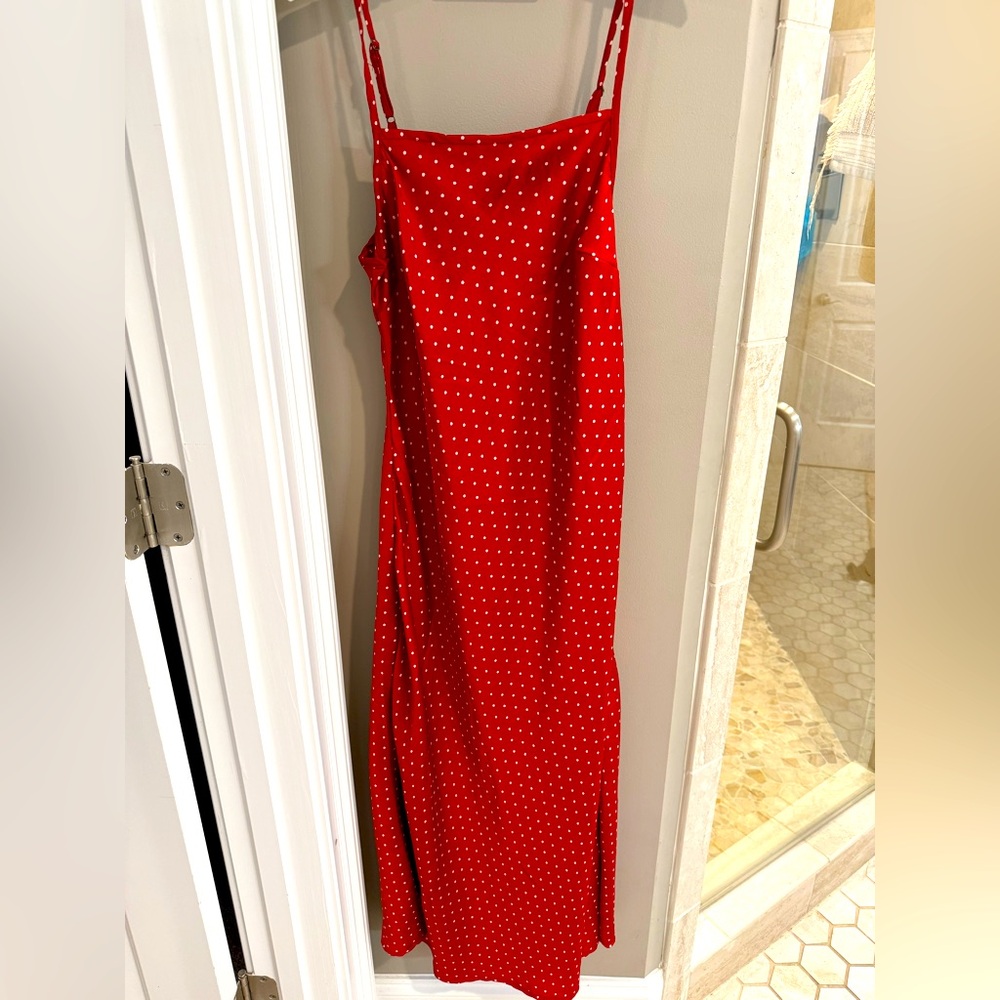 Red Polka Dot Dress